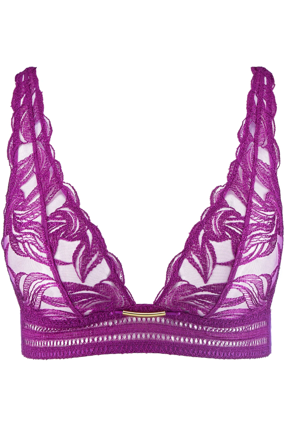 Aubade Into The Groove Bralette Pink, Size XS 4 Aubade Into The Groove Bralette Pink, Size XS - Image 2