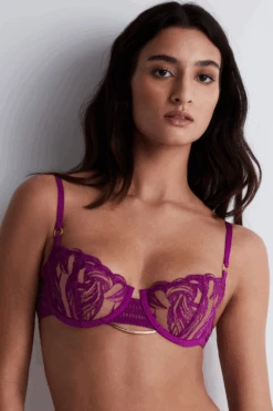 Aubade Into The Groove Half Cup Bra Pink