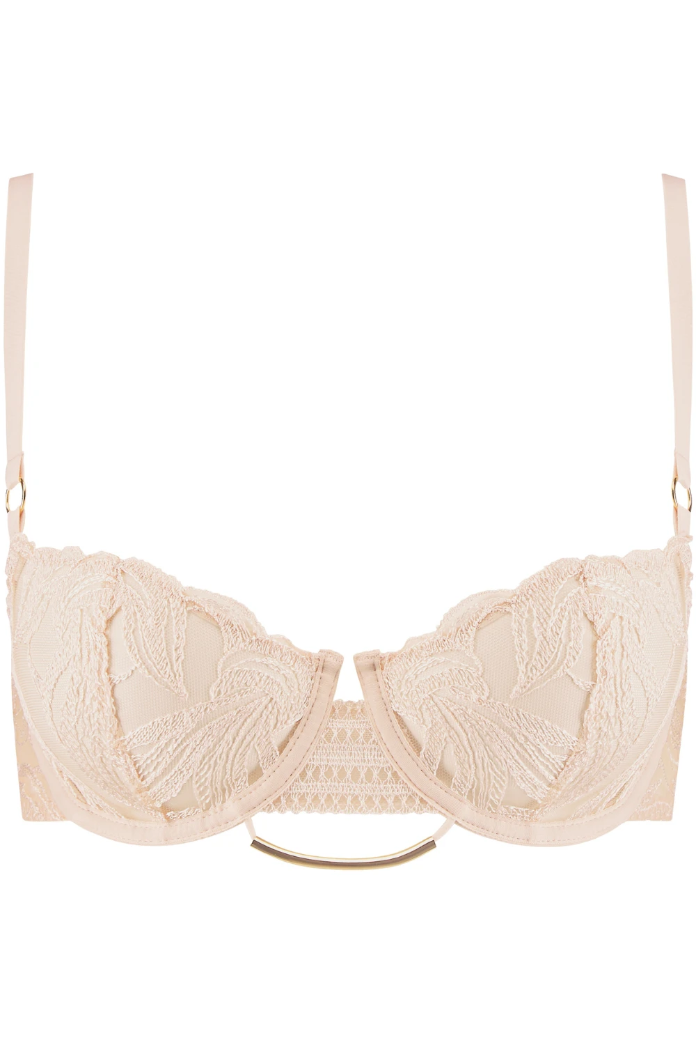 Aubade Into The Groove Half Cup Bra Sandstone 4 Aubade Into The Groove Half Cup Bra Sandstone - Image 2