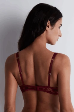 Aubade Magnetic Spell Half Cup Bra Crimson Red 10 Aubade Magnetic Spell Half Cup Bra Crimson Red -Fashion Lingerie Store aubade magnetic spell half cup bra crimson red 2