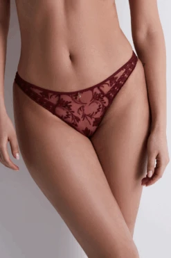 Aubade Magnetic Spell Italian Brief -Fashion Lingerie Store aubade magnetic spell italian brief crimson red 1