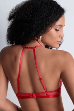 Aubade Rules Of Attraction Bralette In Red 12 Aubade Rules Of Attraction Bralette In Red -Fashion Lingerie Store aubade rules of attraction bralette flame 2