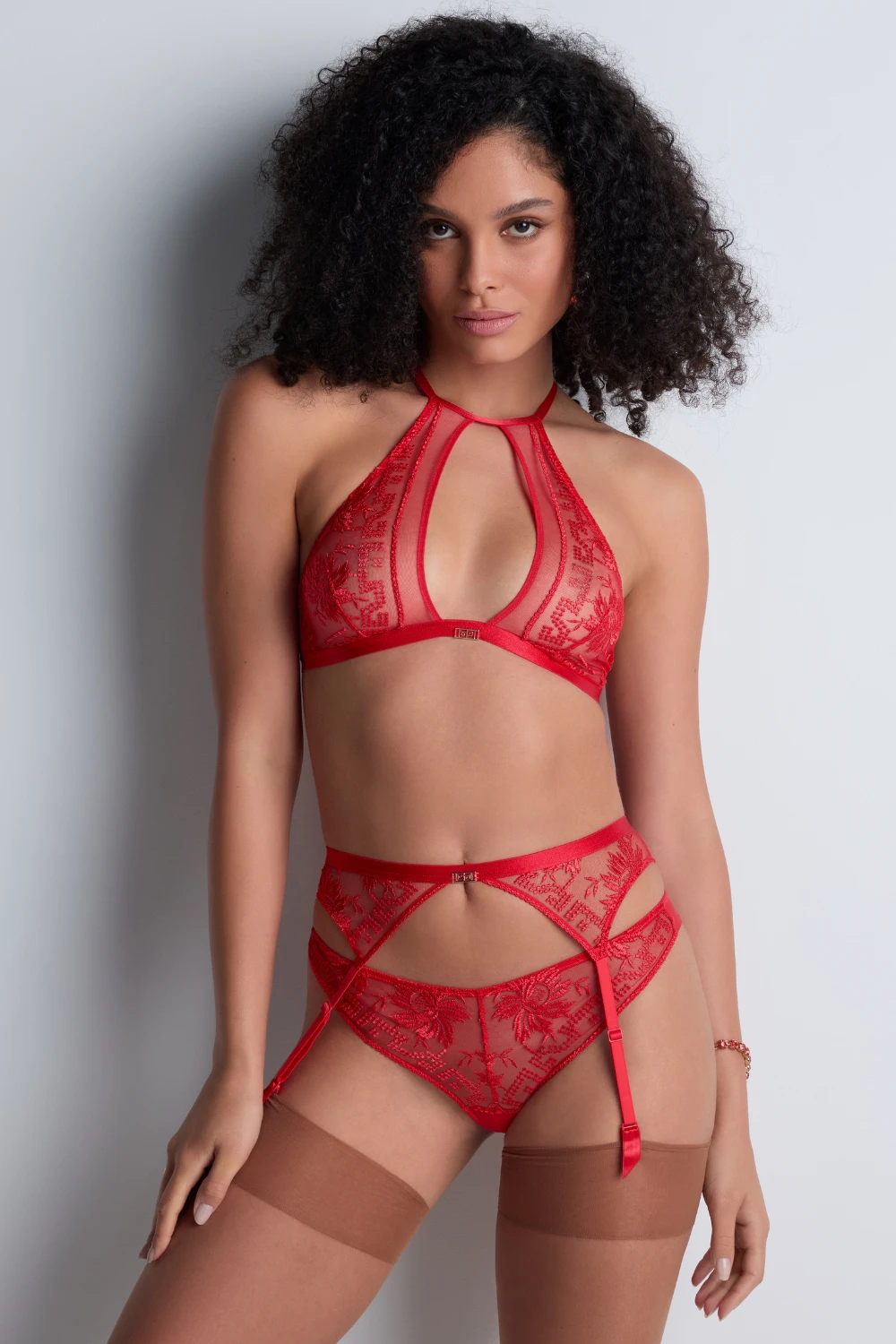 Aubade Rules Of Attraction Bralette In Red 7 Aubade Rules Of Attraction Bralette In Red - Image 5