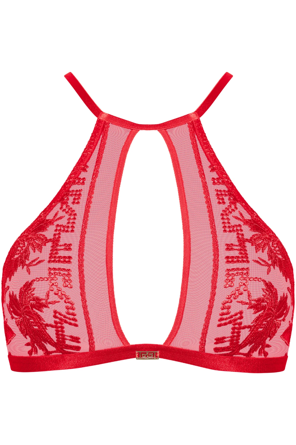 Aubade Rules Of Attraction Bralette In Red 4 Aubade Rules Of Attraction Bralette In Red - Image 2