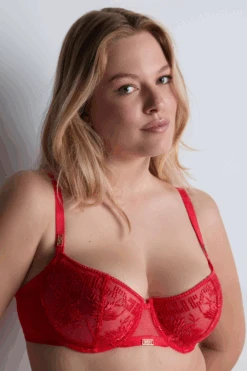 Aubade Rules Of Attraction Half Cup Bra 16 Aubade Rules Of Attraction Half Cup Bra -Fashion Lingerie Store aubade rules of attraction half cup bra flame 6