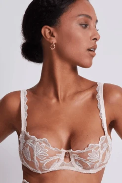 Aubade Season Of Love Half Cup Bra, Size UK 38B 10 Aubade Season Of Love Half Cup Bra, Size UK 38B -Fashion Lingerie Store aubade season of love half cup bra caresse 1