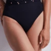 Aubade Secret Laguna High Waist Bikini Bottom 1 Aubade Secret Laguna High Waist Bikini Bottom -Fashion Lingerie Store aubade secret laguna high waist bikini bottom black 1