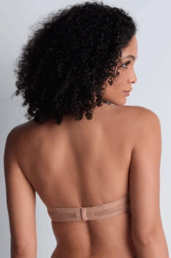 Aubade Sheer Emotion Sand Multiway Plunge Bandeau Bra 13 Aubade Sheer Emotion Sand Multiway Plunge Bandeau Bra -Fashion Lingerie Store aubade sheer emotion bandeau plunge bra sand 4