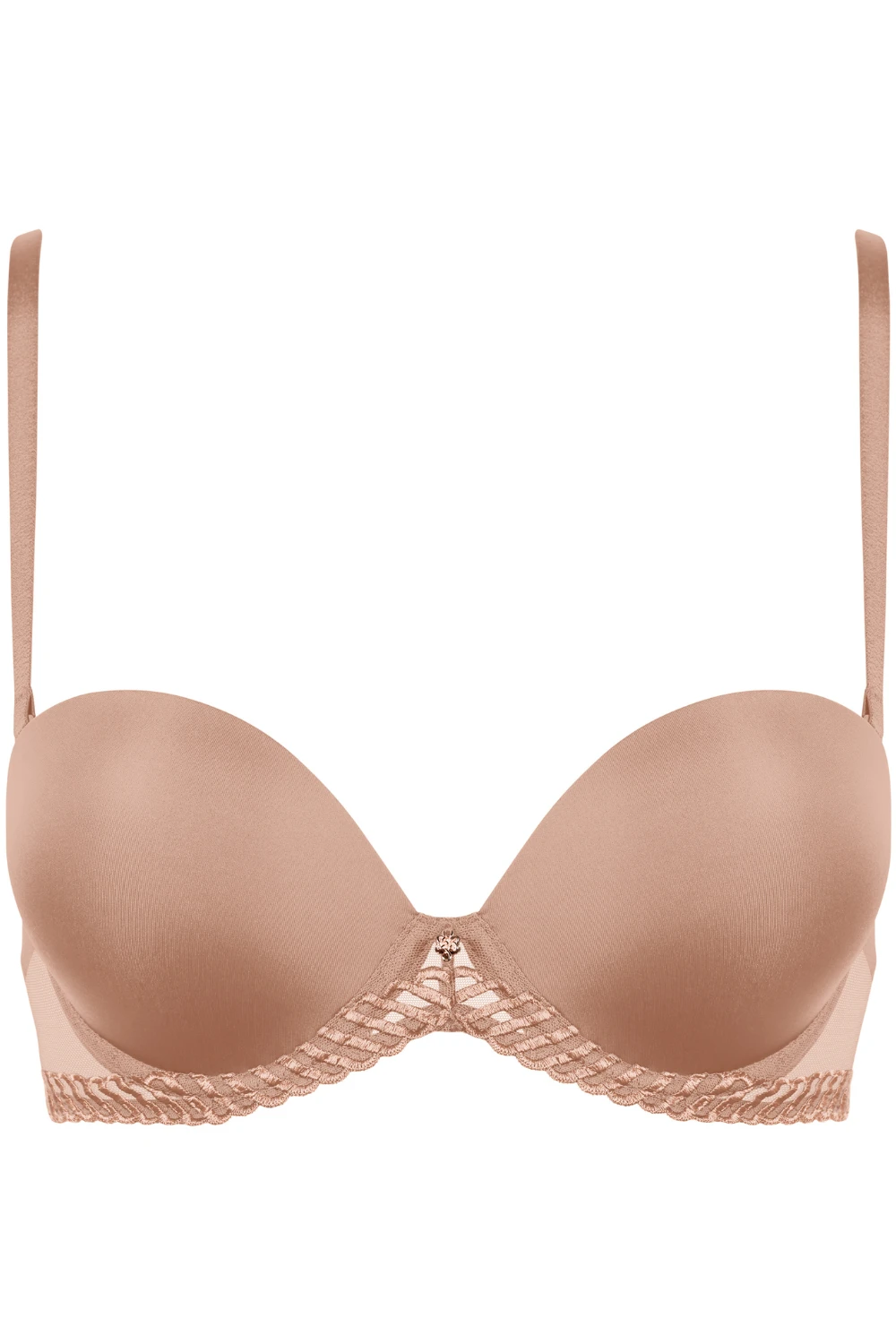 Aubade Sheer Emotion Sand Multiway Plunge Bandeau Bra 5 Aubade Sheer Emotion Sand Multiway Plunge Bandeau Bra - Image 3