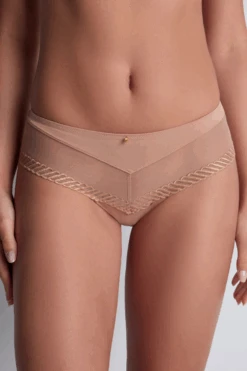 Aubade Sheer Emotion Sand Cheeky Brief 10 Aubade Sheer Emotion Sand Cheeky Brief -Fashion Lingerie Store aubade sheer emotion cheeky brief sand 1
