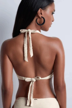 Aubade Shimmering Waters Triangle Bikini Top 11 Aubade Shimmering Waters Triangle Bikini Top -Fashion Lingerie Store aubade shimmering waters triangle bikini top golden white 2