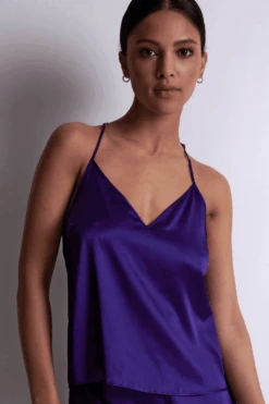 Aubade Silk Desire Top, Size L (UK 14)