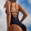 Aubade Summer Glow One-Piece Swimsuit -Fashion Lingerie Store aubade summer glow one piece swimsuit black sand 3