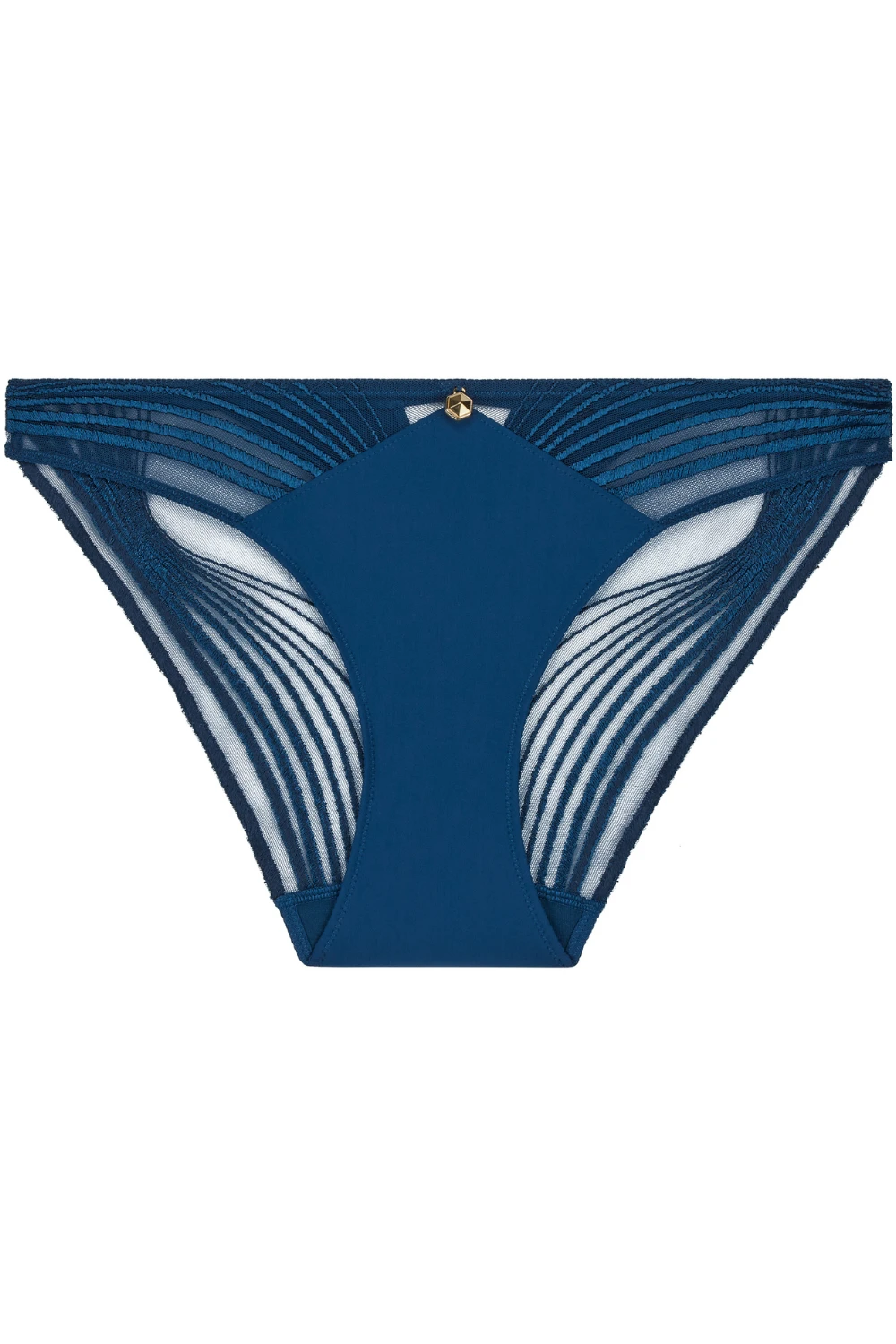 Cindy Bruna X Aubade Sumptuous Waves Italian Brief Blue 4 Cindy Bruna X Aubade Sumptuous Waves Italian Brief Blue - Image 2