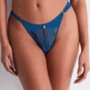 Cindy Bruna X Aubade Sumptuous Waves Tanga Blue 1 Cindy Bruna X Aubade Sumptuous Waves Tanga Blue -Fashion Lingerie Store aubade sumptuous waves tanga imperial blue 1