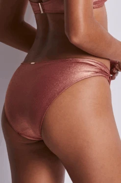 Aubade Sunlight Glow Brazilian Bikini Bottom -Fashion Lingerie Store aubade sunlight glow brazilian bikini bottom cuivre 2