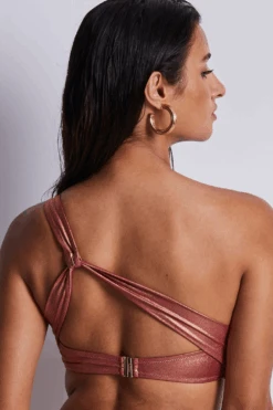 Aubade Sunlight Glow One Shoulder Bikini Top 15 Aubade Sunlight Glow One Shoulder Bikini Top -Fashion Lingerie Store aubade sunlight glow one shoulder bikini top cuivre 2