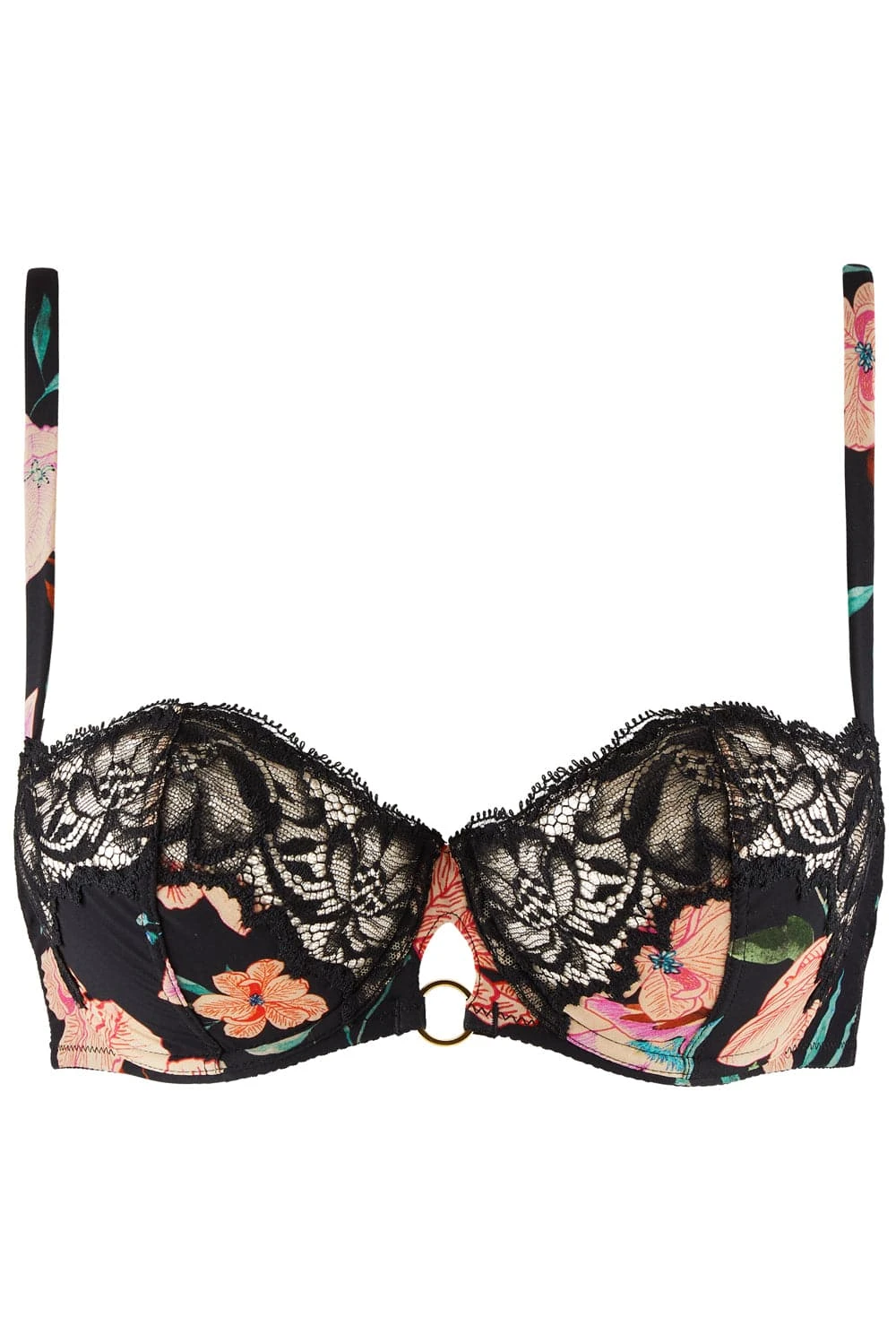 Aubade Sweet Folk Half Cup Bra 4 Aubade Sweet Folk Half Cup Bra - Image 2