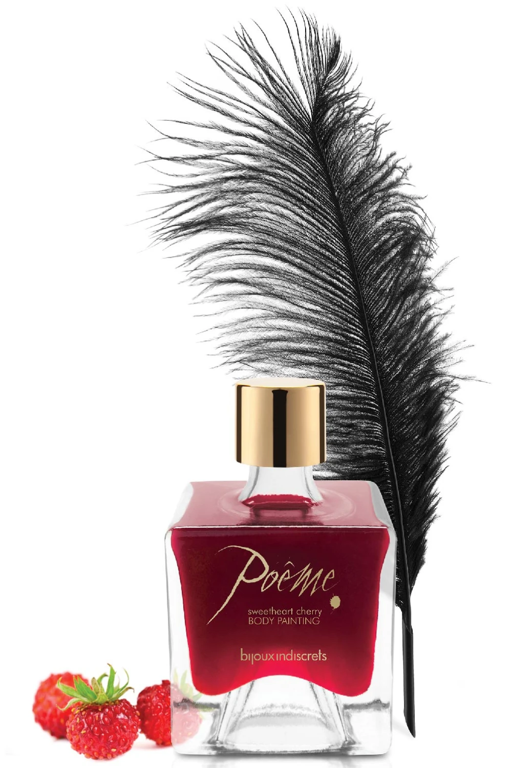 Bijoux Indiscrets Poème Edible Body Paint Wild Strawberry 3 Bijoux Indiscrets Poème Edible Body Paint Wild Strawberry