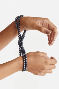 Atame Black Pearls 8 Atame Black Pearls -Fashion Lingerie Store bracli atame pearls black 2