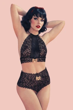Bettie Page Pearl Panty 16 Bettie Page Pearl Panty -Fashion Lingerie Store bracli bettie page panty black 5