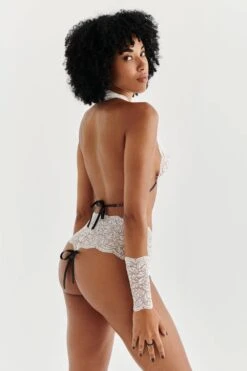 Paris Dark Bra, Size M 10 Paris Dark Bra, Size M -Fashion Lingerie Store bracli dark paris bra white 3