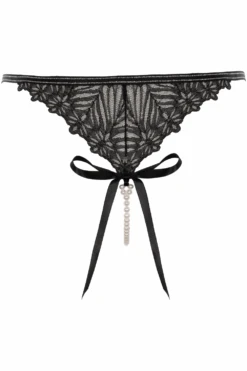 Destinos G-String 13 Destinos G-String -Fashion Lingerie Store bracli destinos g string black ghost back