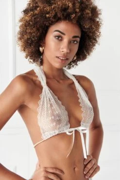 Geneva Pearl Bra Lace Ivory