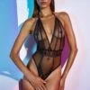 Manhattan Daisy Bodysuit 2 Manhattan Daisy Bodysuit -Fashion Lingerie Store bracli manhattan body 1