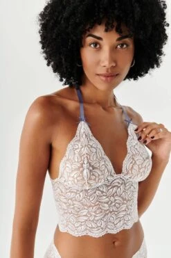 Paris Sky Longline Bralette, Size M