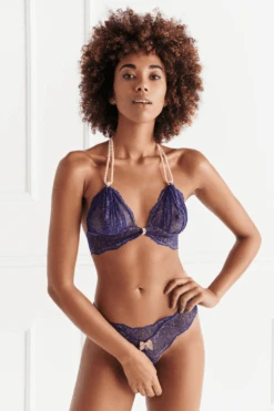 Sydney Pearl Bra Blue, Size XL 12 Sydney Pearl Bra Blue, Size XL -Fashion Lingerie Store bracli sydney bra blue 3