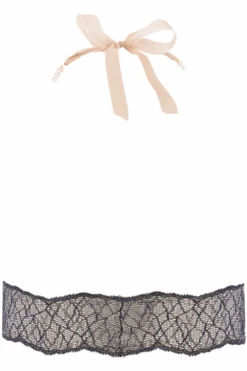 Sydney Pearl Bralette Black 13 Sydney Pearl Bralette Black -Fashion Lingerie Store bracli sydney bralette black ghost back