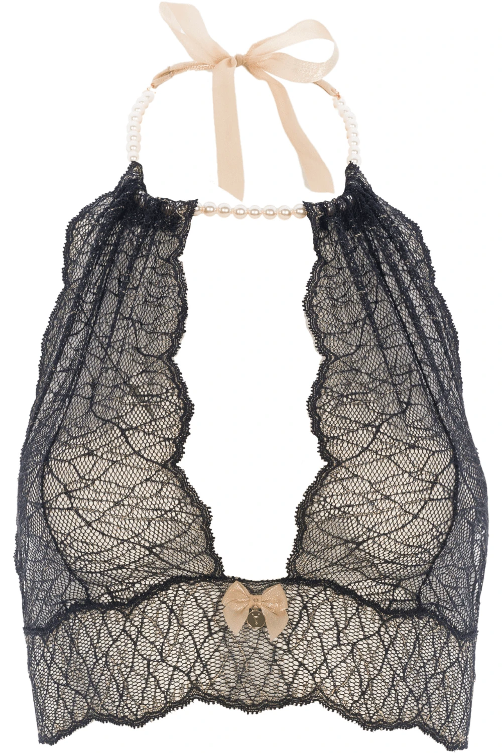 Sydney Pearl Bralette Black 4 Sydney Pearl Bralette Black - Image 2