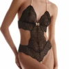 Sydney Daisy Double Pearl Body In Black 2 Sydney Daisy Double Pearl Body In Black -Fashion Lingerie Store bracli sydney daisy double pearl body black 1