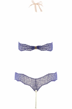 Sydney Daisy Double Pearl Body Blue 11 Sydney Daisy Double Pearl Body Blue -Fashion Lingerie Store bracli sydney daisy double pearl body blue ghost back