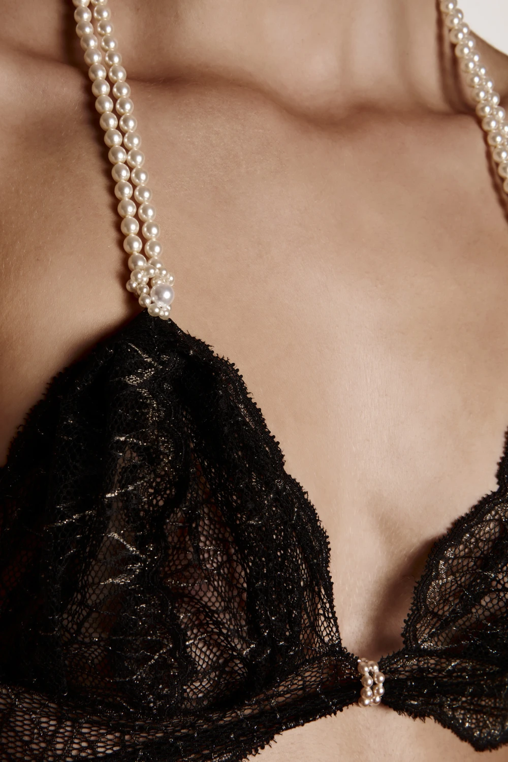 Sydney Daisy Pearl Bra In Black 7 Sydney Daisy Pearl Bra In Black - Image 5