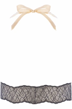 Sydney Daisy Pearl Bra In Black 10 Sydney Daisy Pearl Bra In Black -Fashion Lingerie Store bracli sydney daisy pearl bra black ghost back