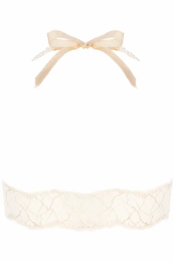 Sydney Daisy Pearl Bra In Ivory 13 Sydney Daisy Pearl Bra In Ivory -Fashion Lingerie Store bracli sydney daisy pearl bra ivory ghost back