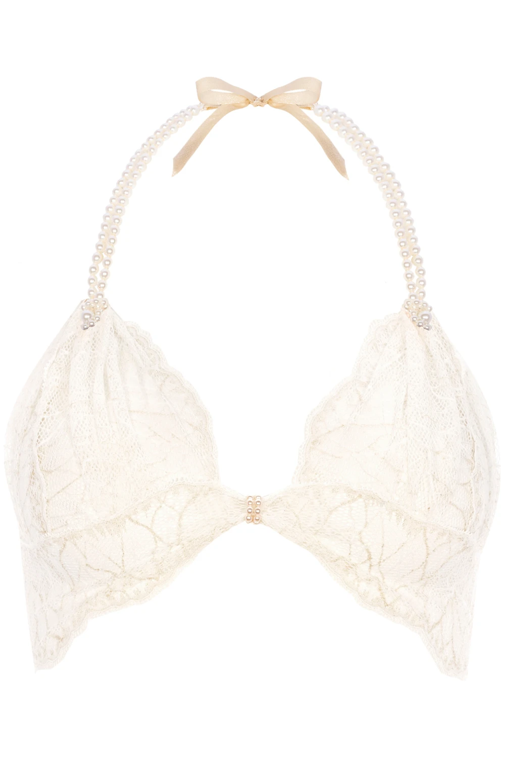 Sydney Daisy Pearl Bra In Ivory 4 Sydney Daisy Pearl Bra In Ivory - Image 2