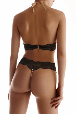 Sydney Daisy Single Pearl Body Black 12 Sydney Daisy Single Pearl Body Black -Fashion Lingerie Store bracli sydney daisy single pearl body black 2