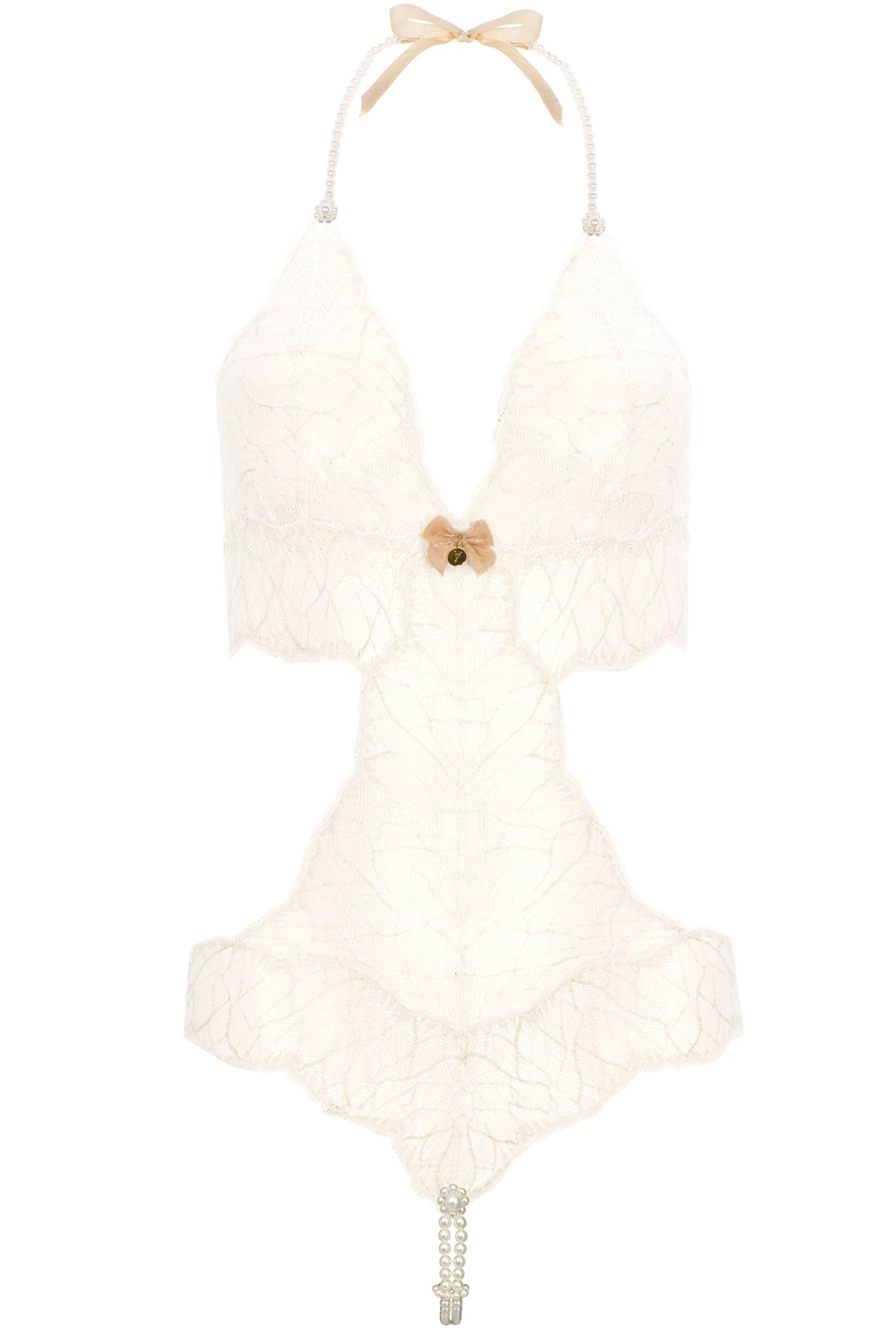 Sydney Daisy Double Pearl Body In Ivory 4 Sydney Daisy Double Pearl Body In Ivory - Image 2