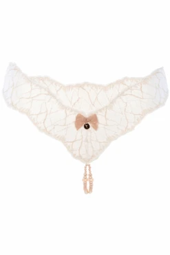 Fashion Lingerie Store -Fashion Lingerie Store bracli sydney ivory double thong ghost front