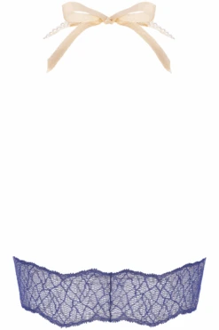 Sydney Daisy Pearl Bra In Blue 13 Sydney Daisy Pearl Bra In Blue -Fashion Lingerie Store bracli sydney pearl bra blue ghost back