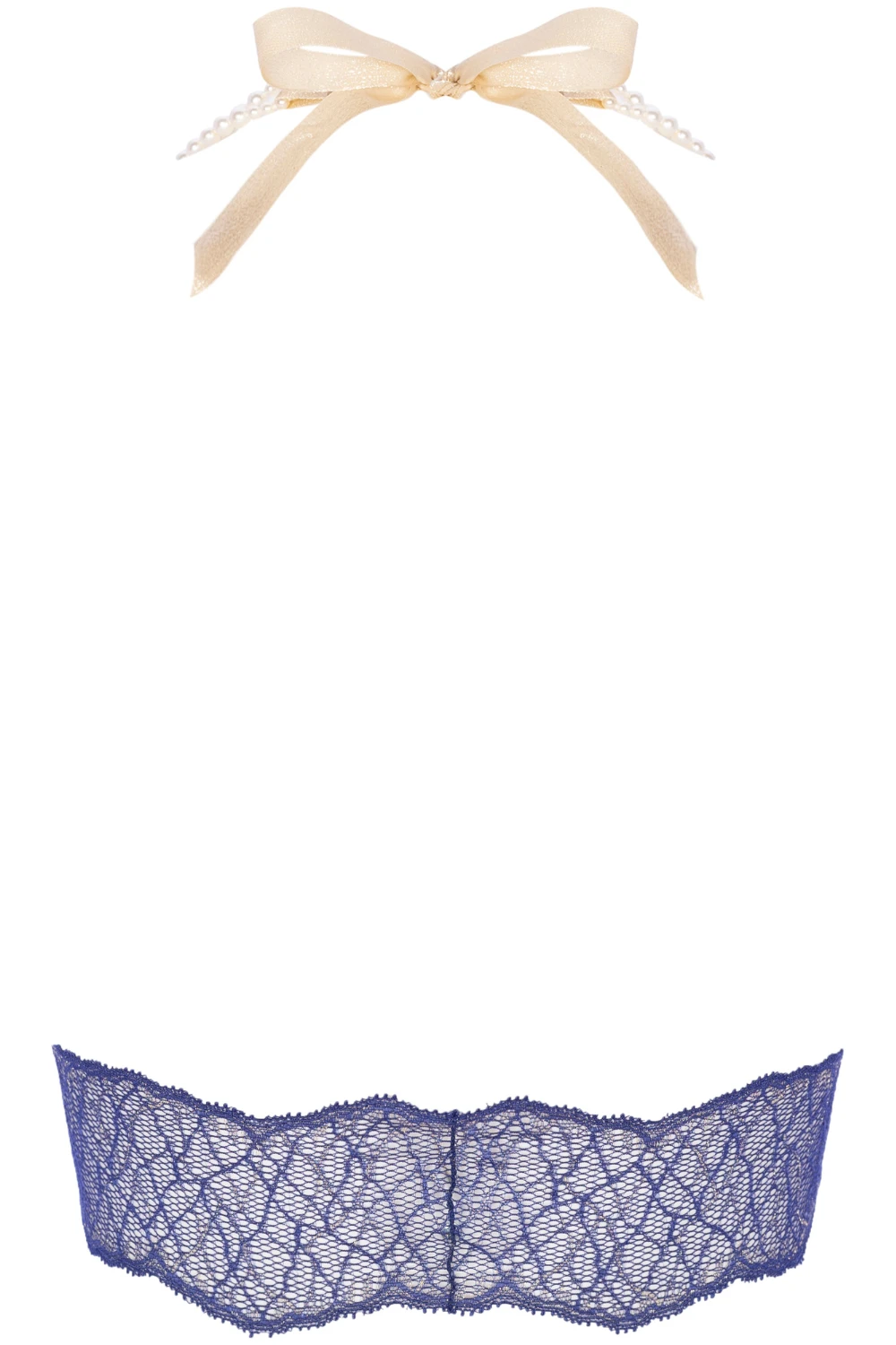 Sydney Daisy Pearl Bra In Blue 6 Sydney Daisy Pearl Bra In Blue - Image 4