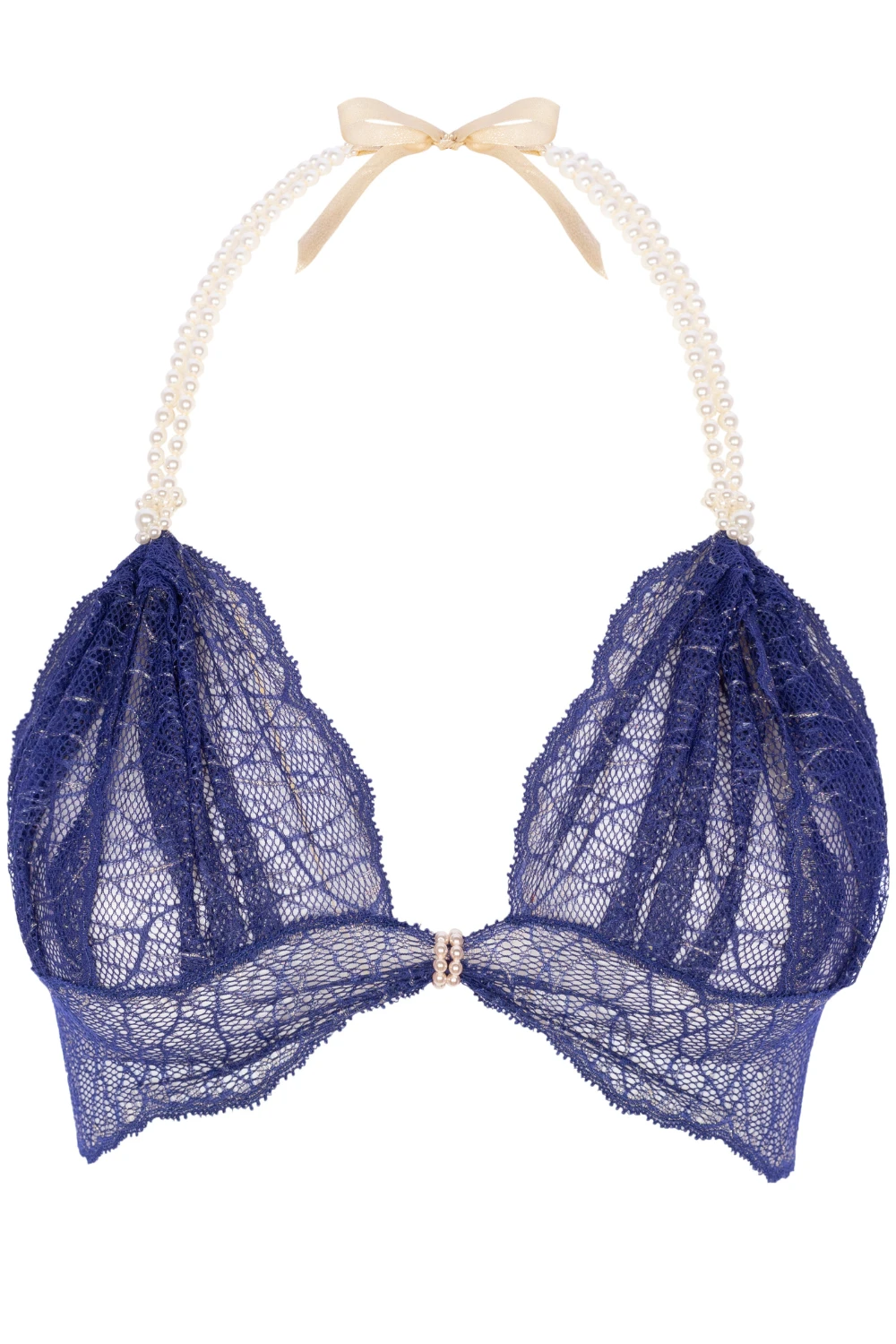Sydney Daisy Pearl Bra In Blue 4 Sydney Daisy Pearl Bra In Blue - Image 2