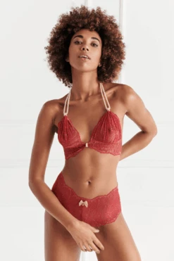 Sydney Pearl Bra Red -Fashion Lingerie Store bracli sydney red bra 3