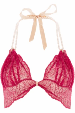 Sydney Pearl Bra Red -Fashion Lingerie Store bracli sydney red bra ghost front
