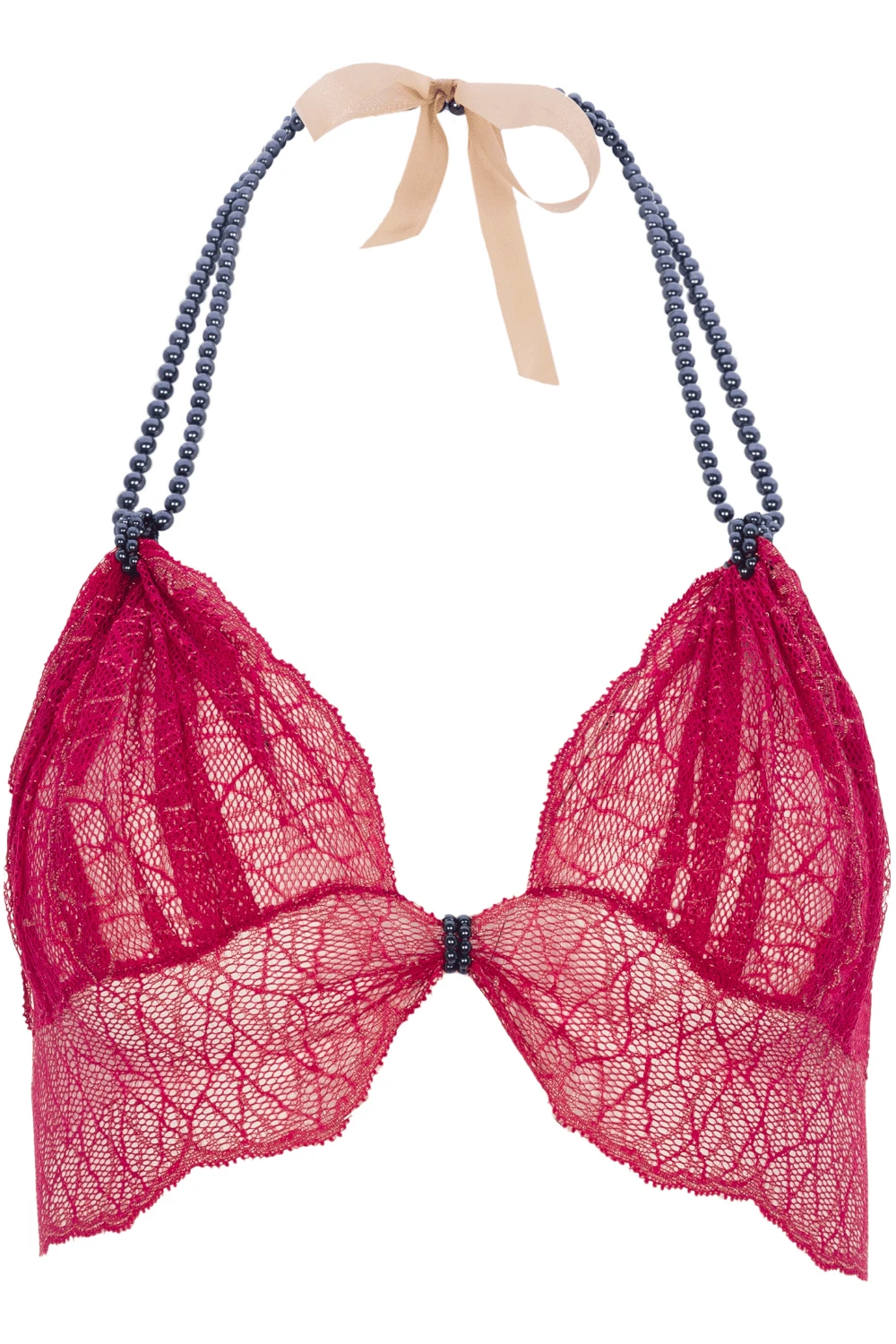 Sydney Dark Pearl Bra Red 4 Sydney Dark Pearl Bra Red - Image 2
