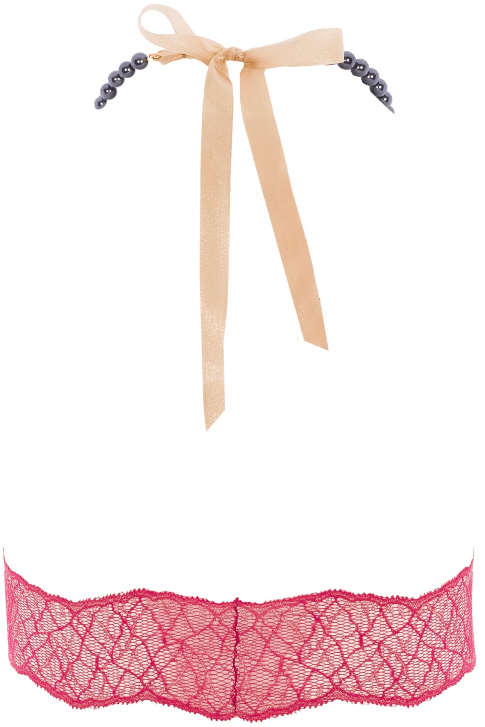 Sydney Dark Pearl Bralette Red 6 Sydney Dark Pearl Bralette Red - Image 4