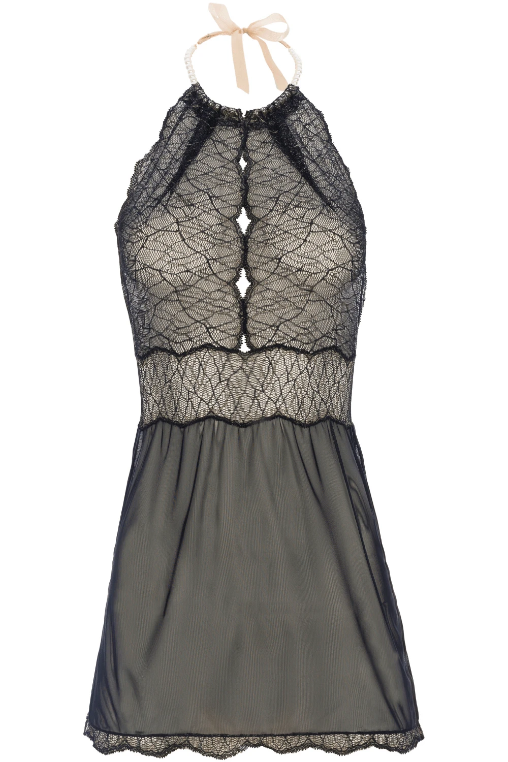 Sydney Pearl Slip Dress Black 4 Sydney Pearl Slip Dress Black - Image 2